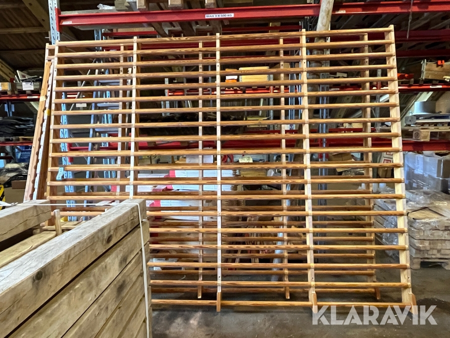 Vægribber 2 sektioner