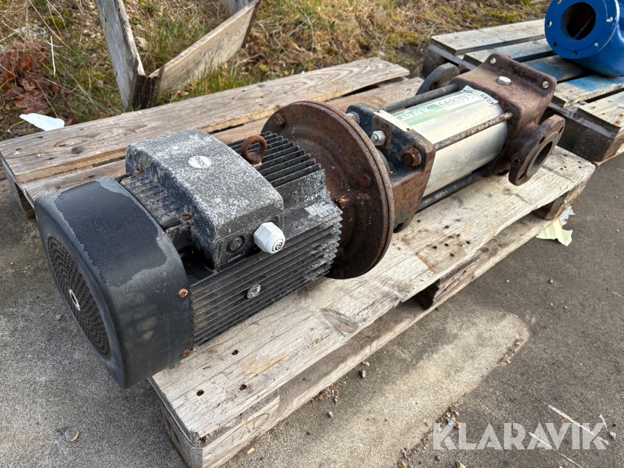 Trykpumpe Grundfos CR16-60 5,5 kw
