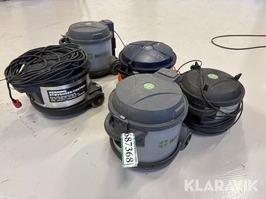 Lot: Støvsugere Nilfisk, anKlima