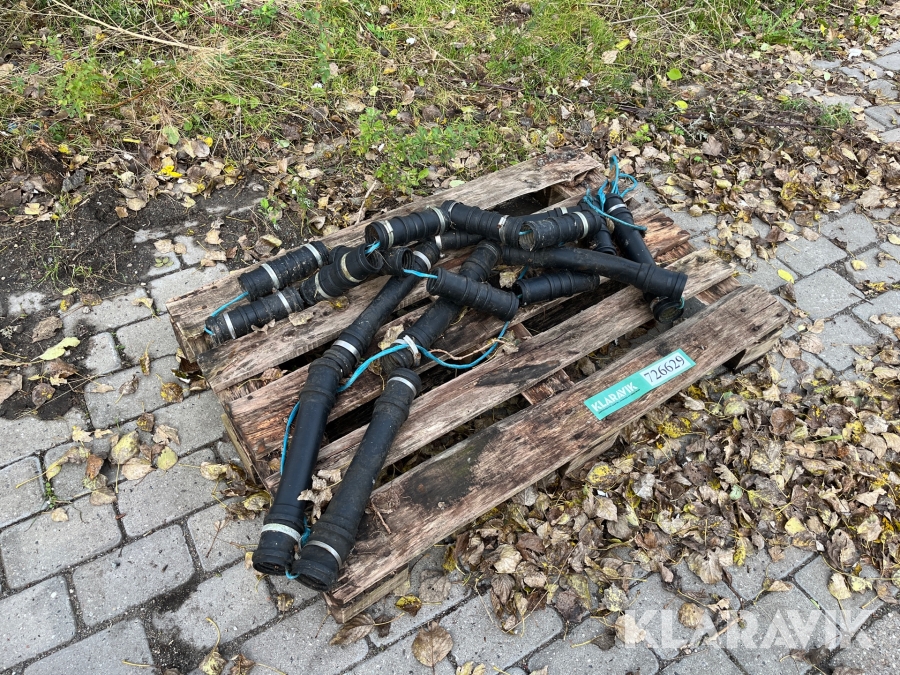 Rør til gødningspredere.