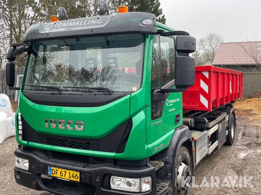 Lastbil Iveco Eurocargo 160-320 FP med wirehejs