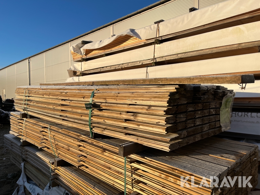 Klinkbeklædning Protræ Gran 420 løbemeter