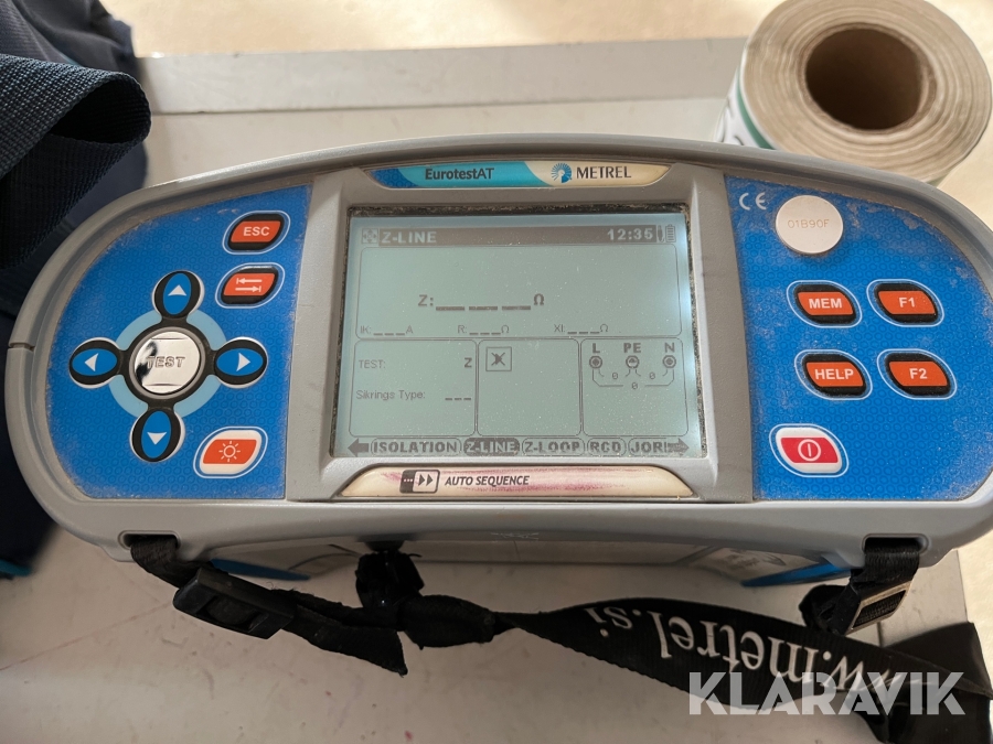 Instalationstestere Metrel Eurotest AT
