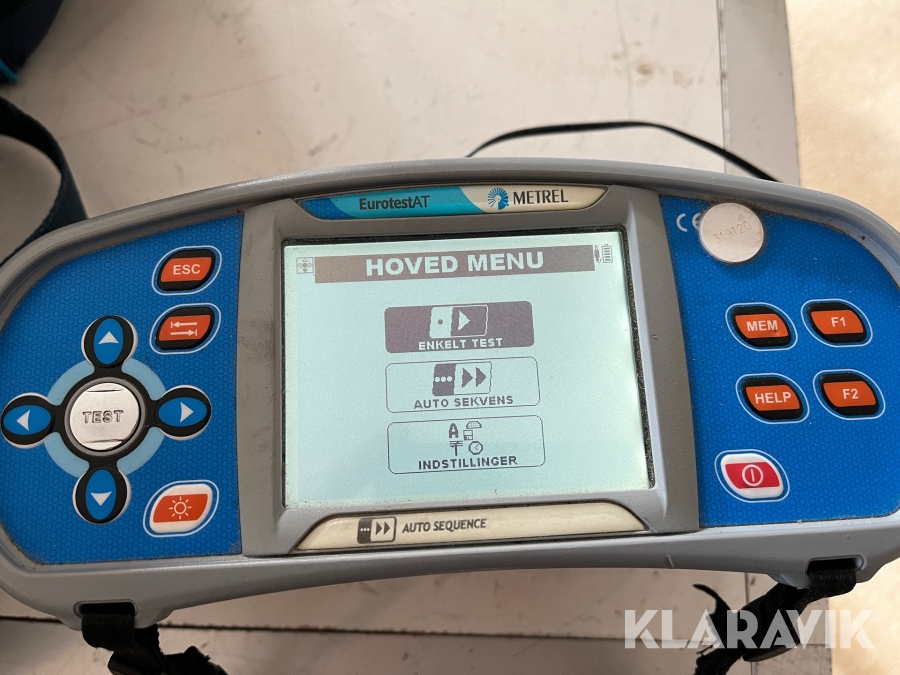 Instalationstestere Metrel Eurotest AT