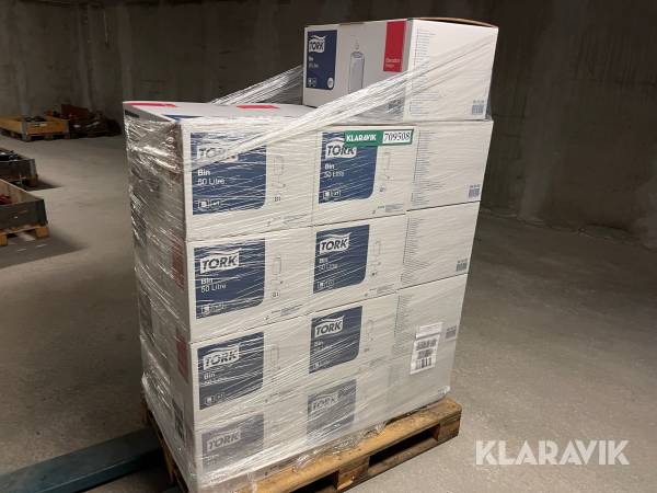 Skraldespande Tork Bin væghængt 13styk