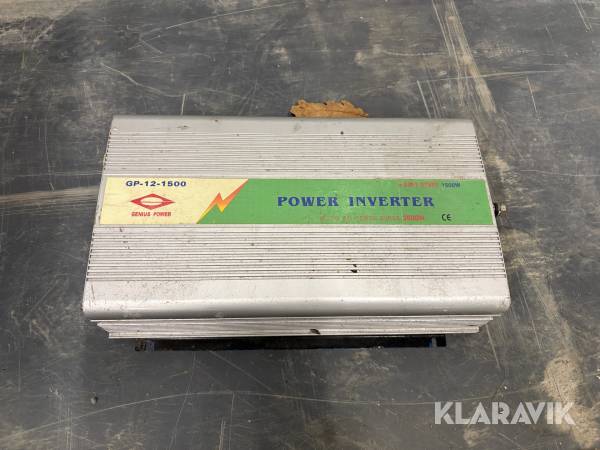 Power Inverter Genius Power Gå-12-1500