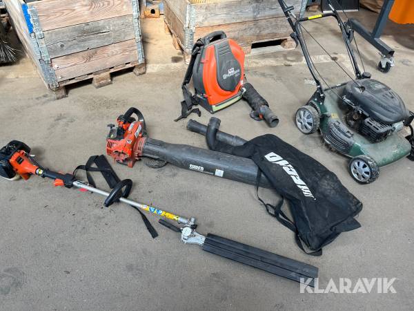 Havemaskiner Echo/Hitachi/Husqvarna/park hækklipper/løvsuger/plæneklipper