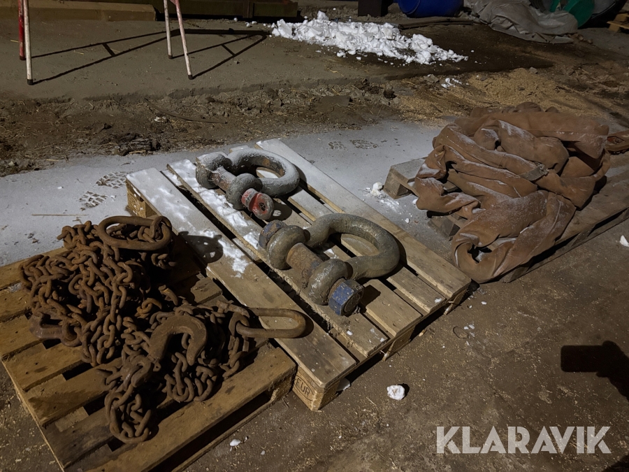 Kæder og løfteøjer