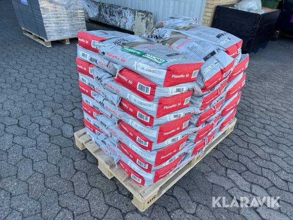 Afretningsmasse Alfix PlaneMix 60 cirka 40 poser