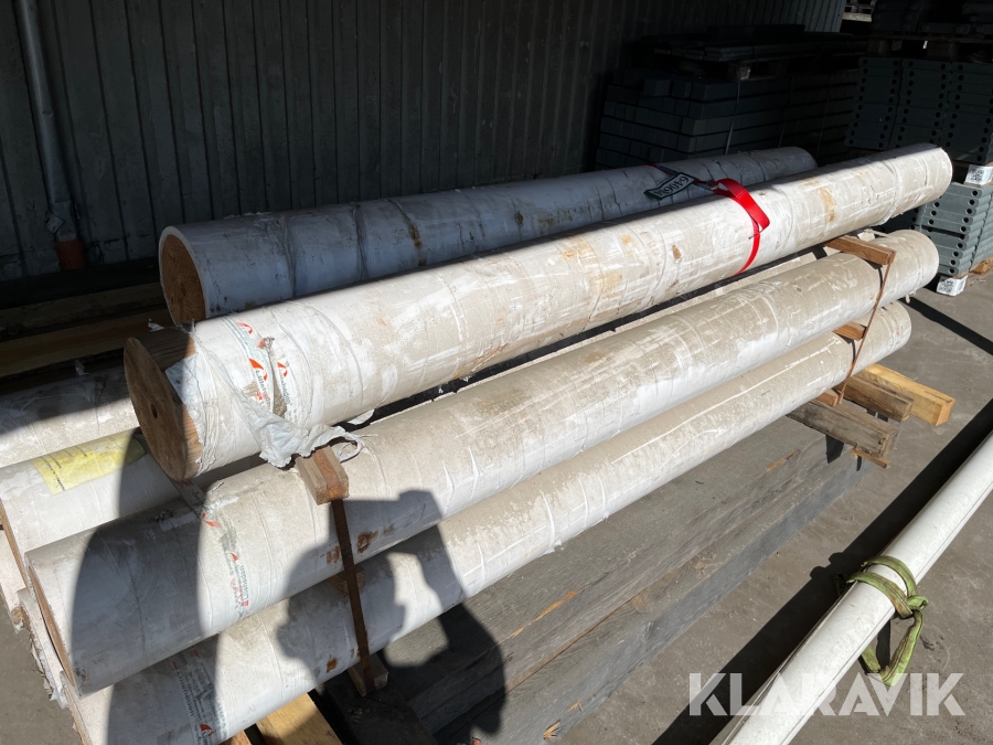 Stolper/pullerter Lilleheden Limtræ rund 8 styk 190mm