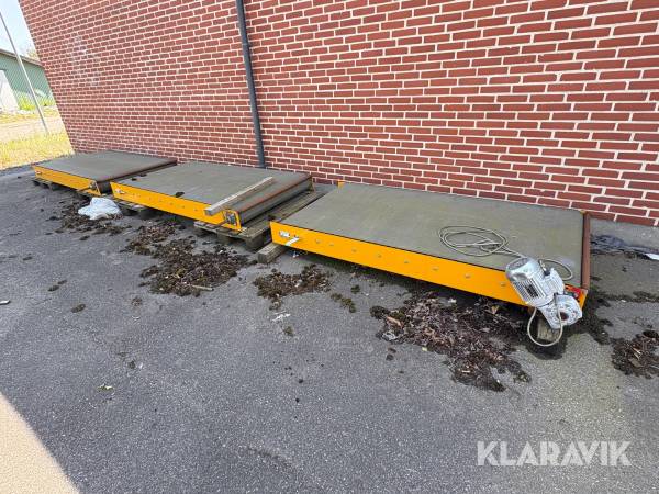 Transportbånd 3 styk