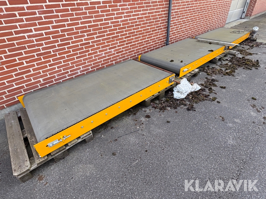 Transportbånd 3 styk