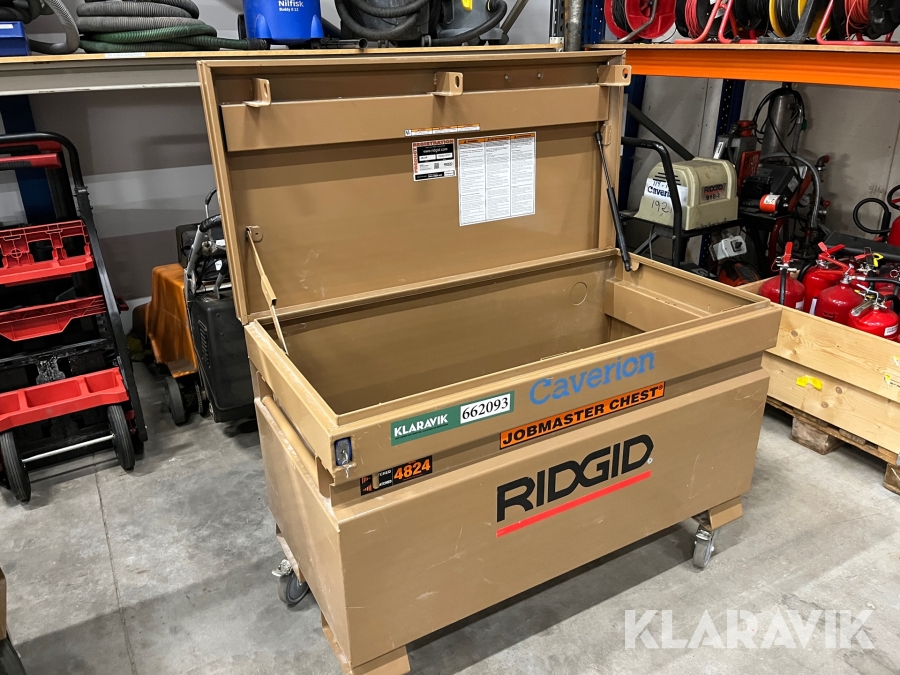 Opbevaring/værktøjs kasse Rigid Jobmaster 4824