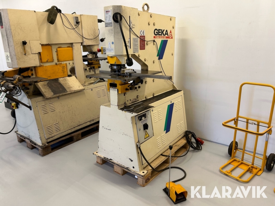 Stansemaskine GEKA Puma 55/E-500