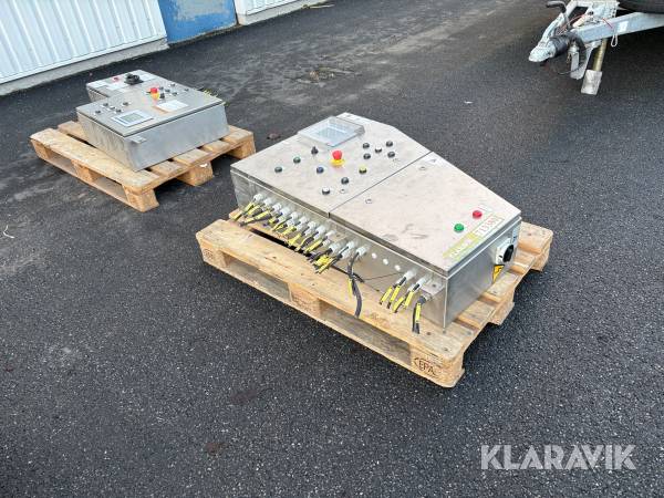 PLT styreskab Allen-Bradley PanelView Plus 600 - 2 styk