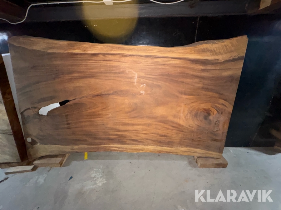 Planke bordplade Akacie Olieret 1 hel planke