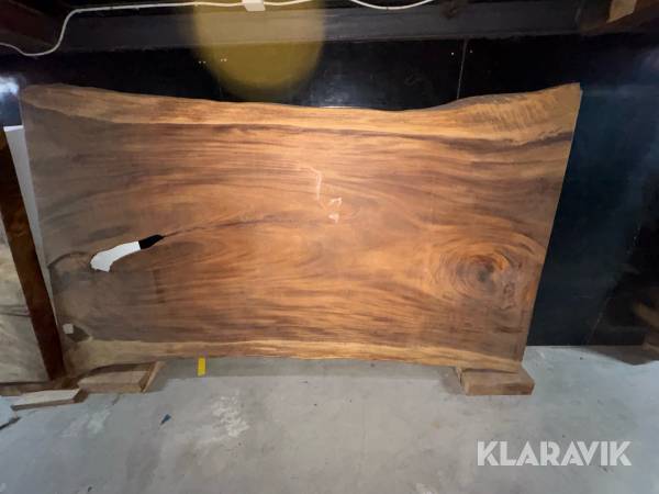 Planke bordplade Akacie Olieret 1 hel planke