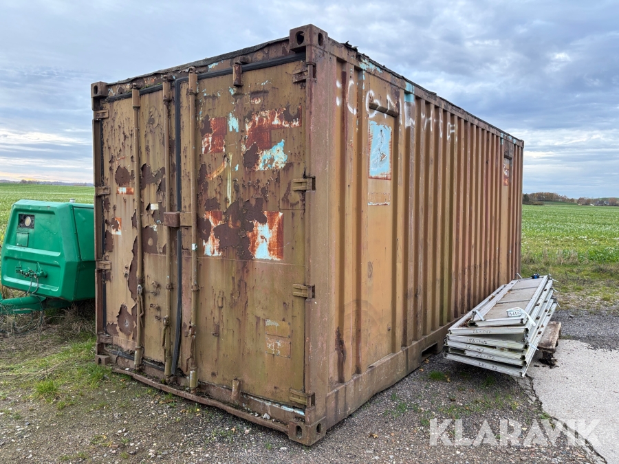 Isoleret container 20 fods