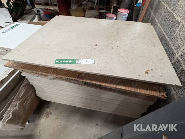 Gipsplader 15mm anslået 41 styk