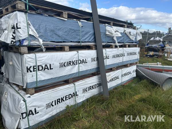 Kompositbrædder Kirkedal Fer og not, sort, 100styk