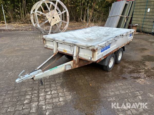 Trailer Variant 750 kg boogiehjul