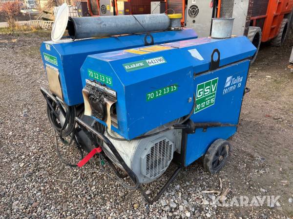 Varmekanoner Talhu Termo 110 & 55 2 styk