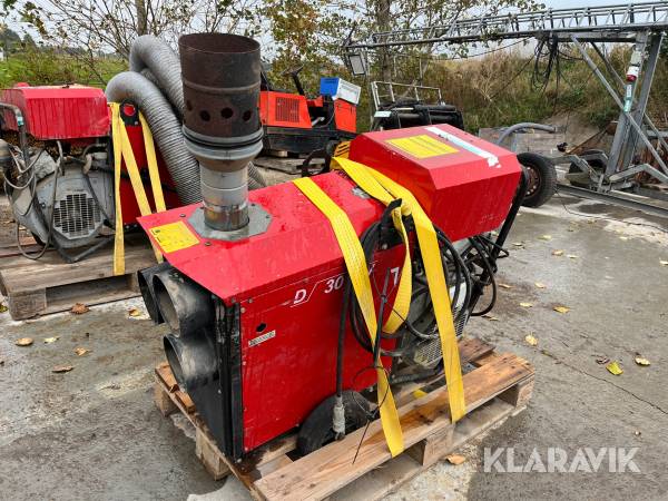 Varmekanon Carmo D30 kW diesel