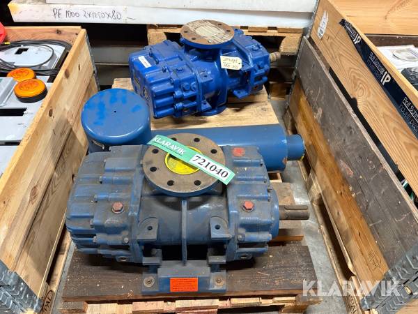 Industriel rootsblæser 2 styk Aerzen GMA 12.5