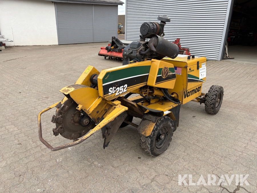 Rodfræser Vermeer SC252 AutoSweep