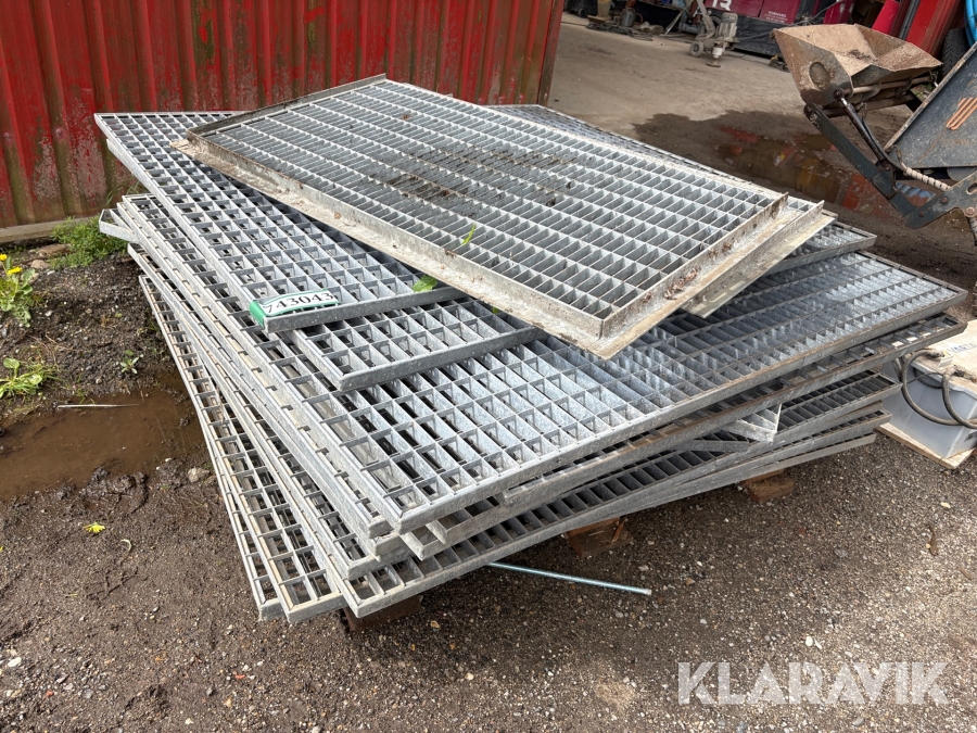 Galvaniseret riste, Esbjerg, Klaravik auktioner