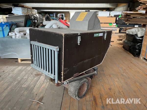 3 hjulet aflivningsvogn Jøla benzinmotor