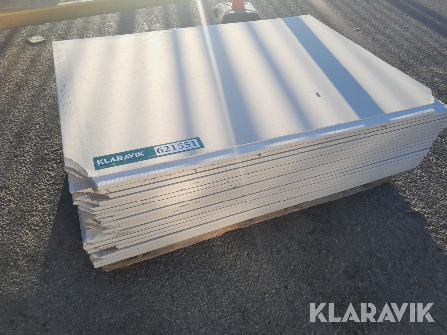 Gipsplader 19 stk.  Knauf Ultra Board U-1
