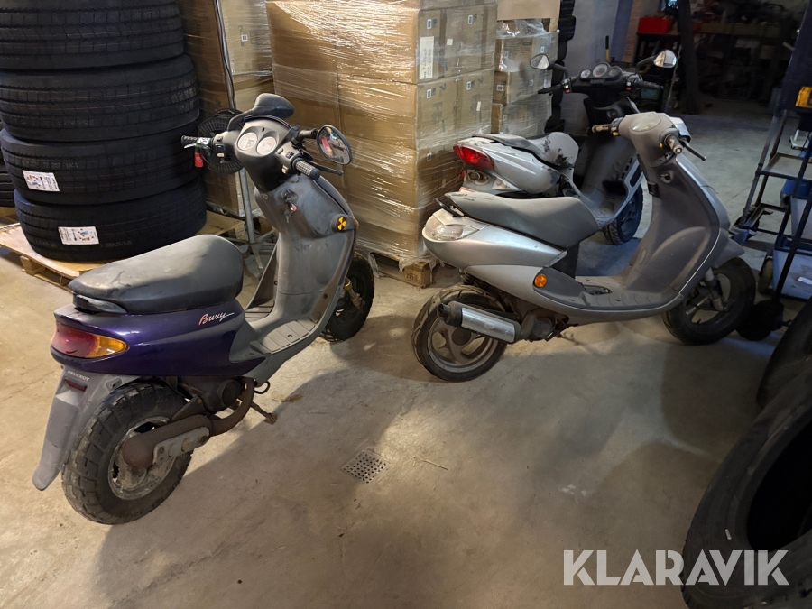 Scootere Peugeot 3 styk