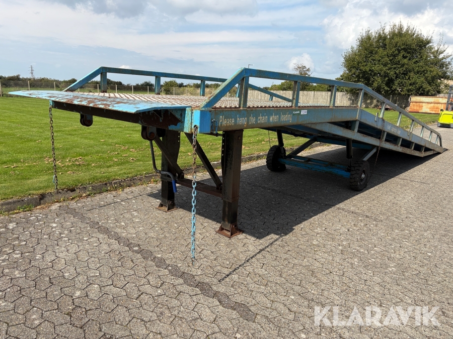 Læsserampe 8000kg