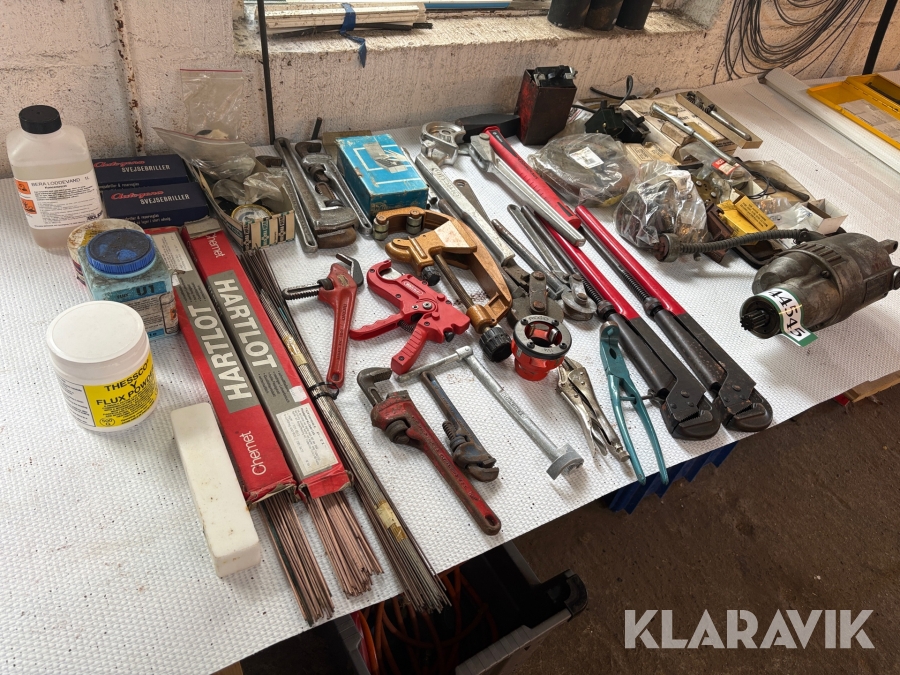 Blandede lot værktøj