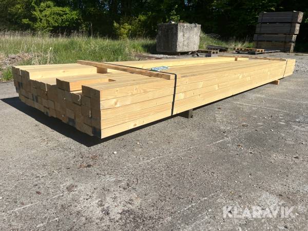 Spærtræ C-24 47x75mm 64 styk Høvlet