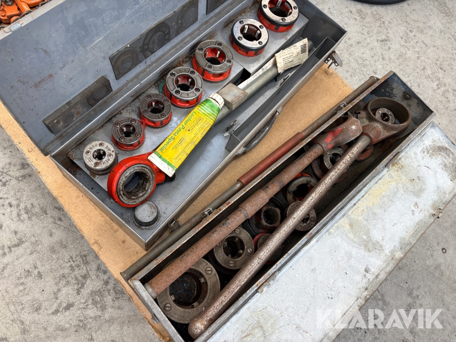 Gevindskære sæt - 2 styks