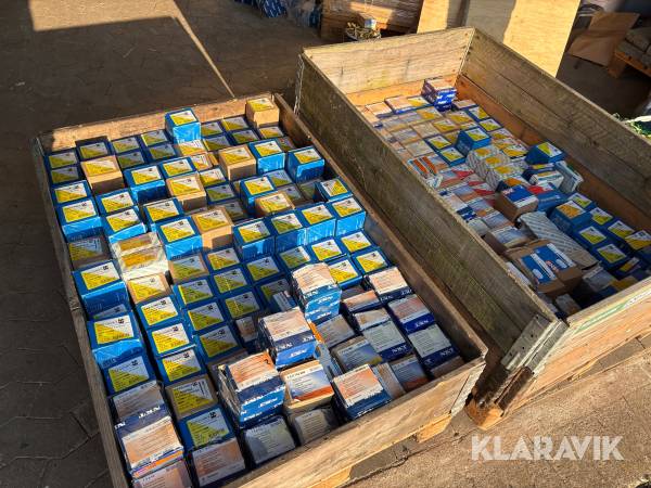 Stort lot assorterede skruer