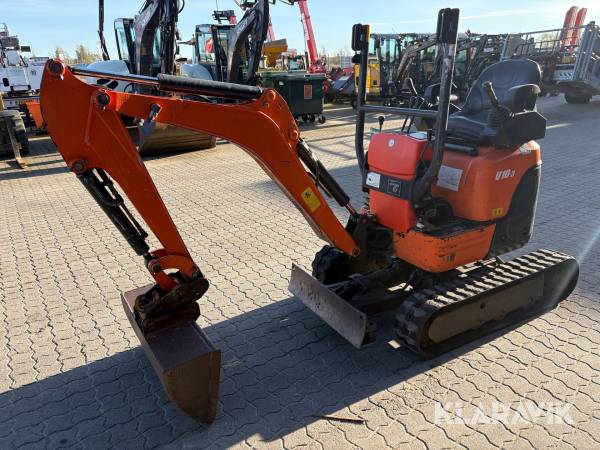 Gravemaskine Kubota U10-3