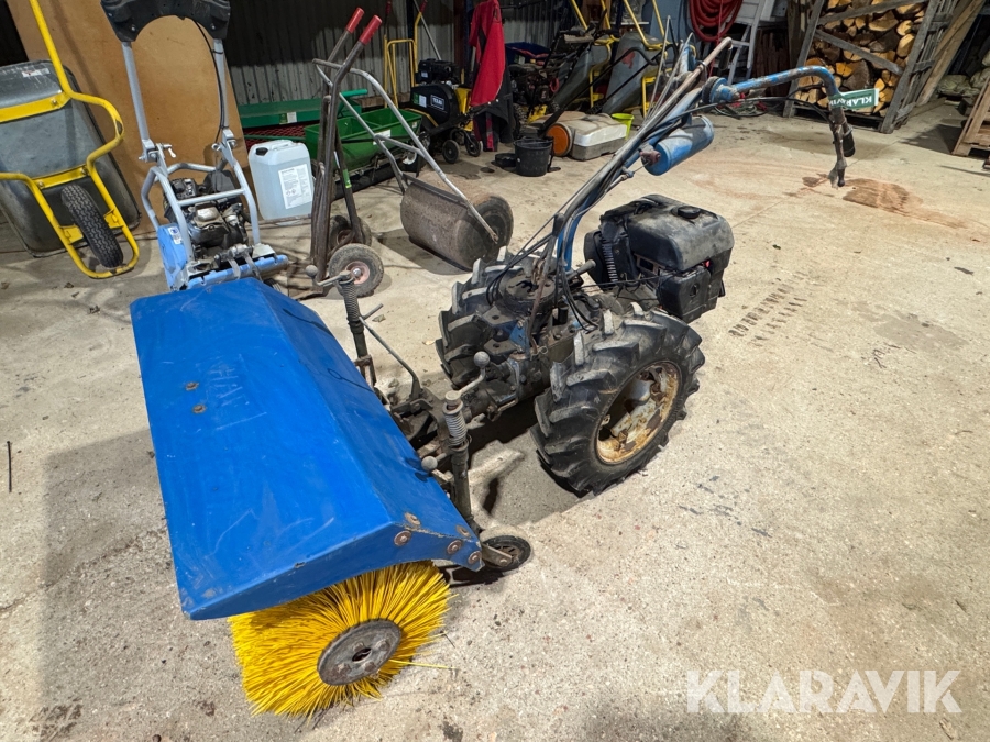 Fræser med kost Nibbi Bruno