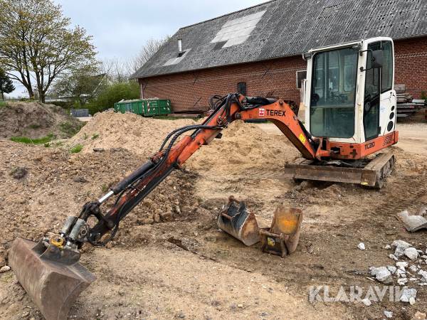 Mini graver Terex TC20