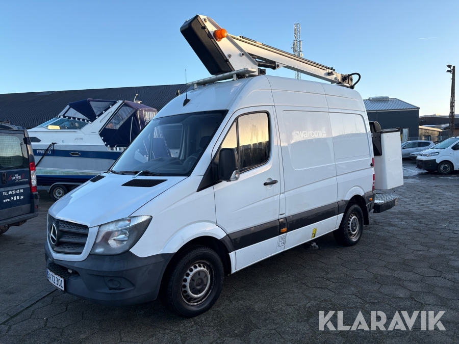 Varebil Mercedes-Benz Sprinter 316 CDI med personlift