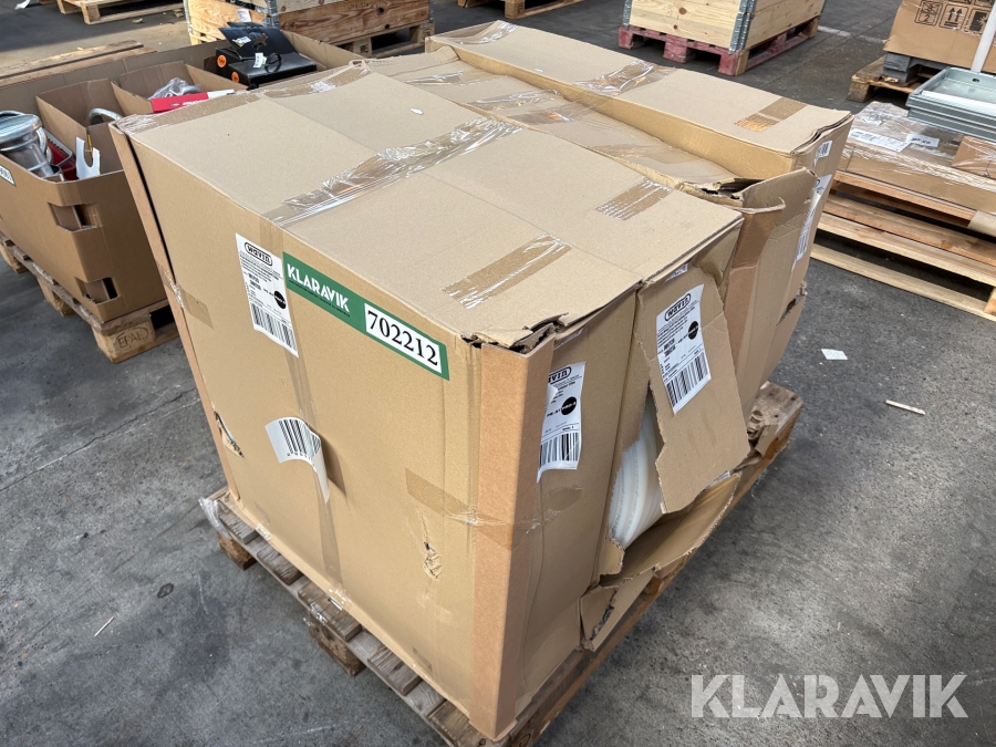 Lot gulvvarmeslanger og medishunt Wavin