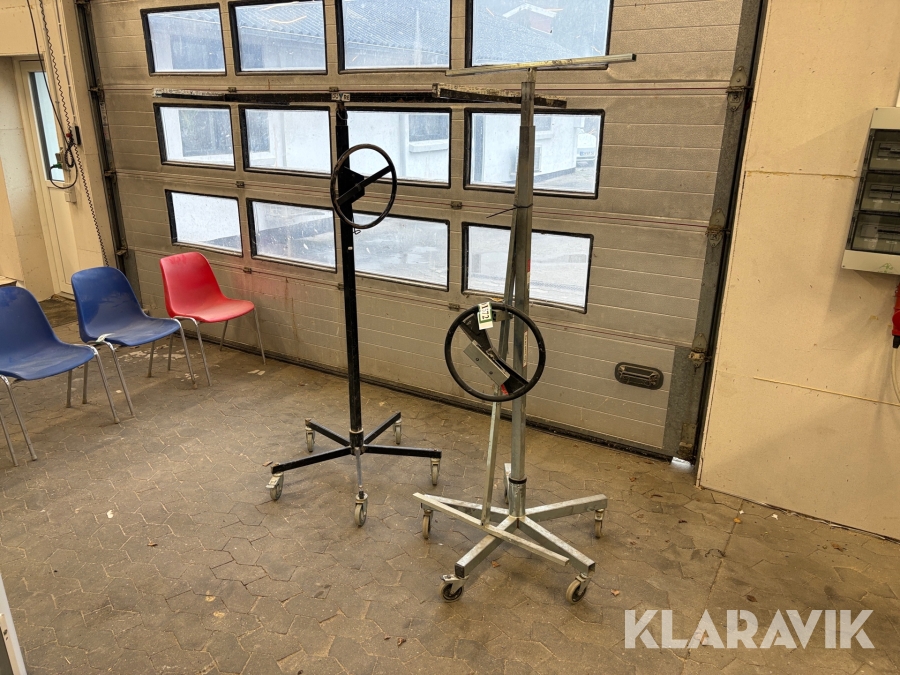 Gipsplade hejser 2 styk