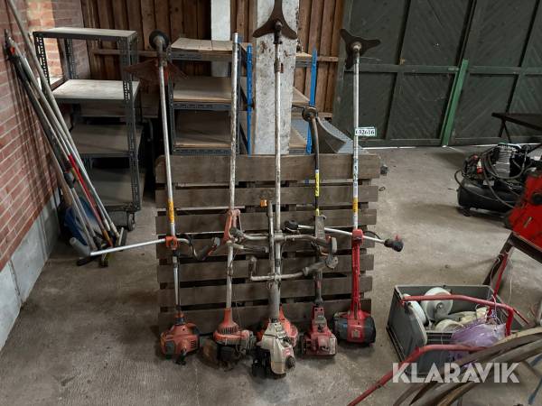 Buskryddere 6 styk assorteret