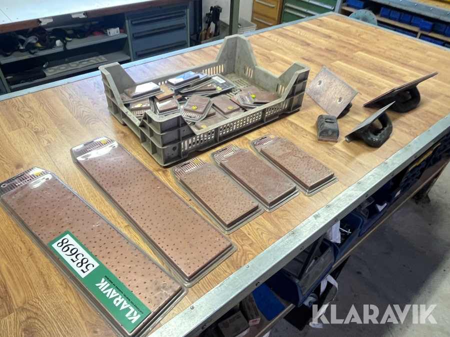 Slibe værktøj flere størrelser