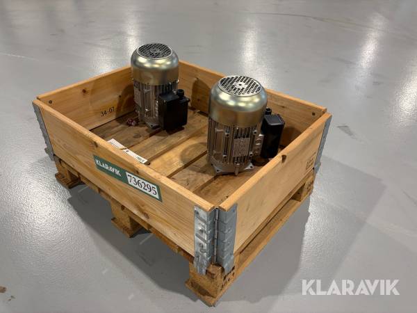 El-motorer Danitech 1,5kW - 2 stk