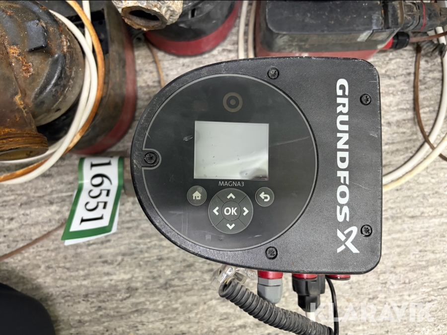 Cirkulationspumper Grundfos MAGNA3  – 4 styk. 