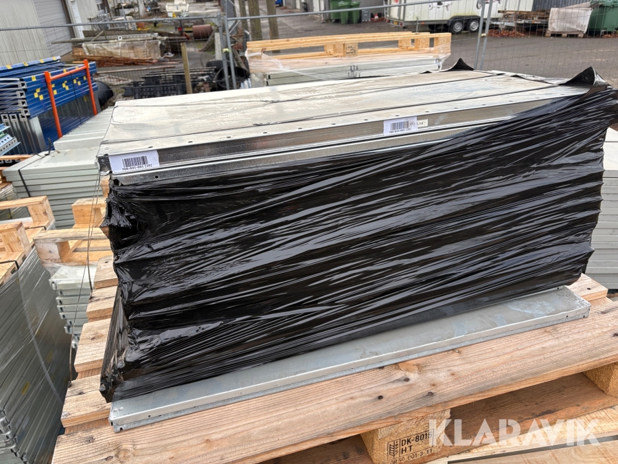 Lagerreol stål 4styk