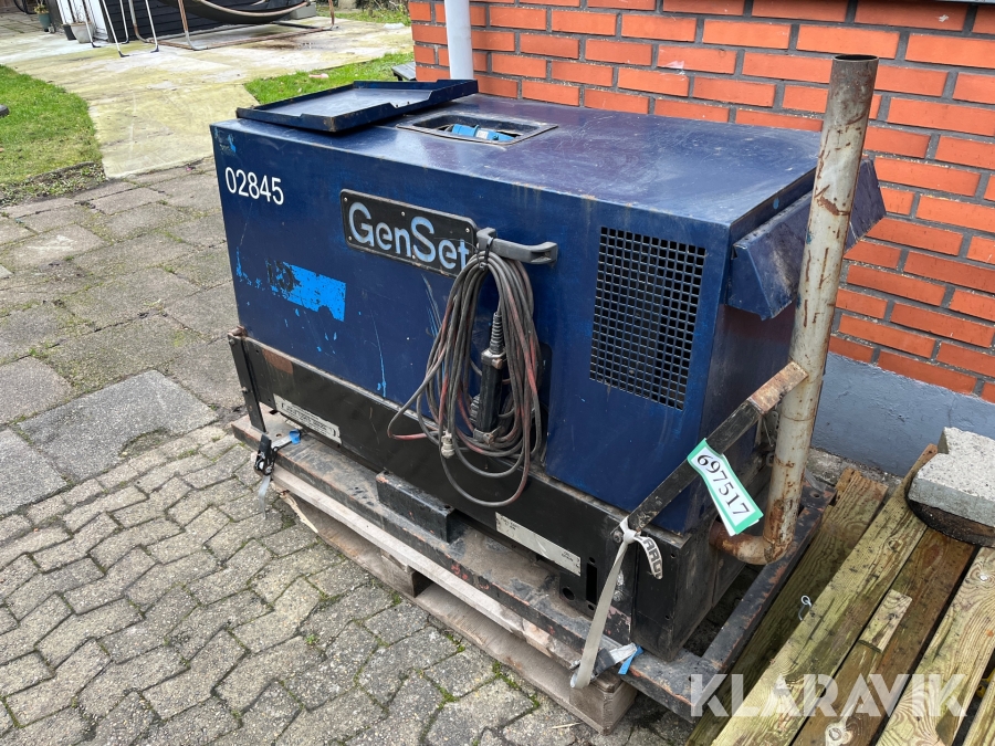 Generator med svejsefunktion GenSet 8kW